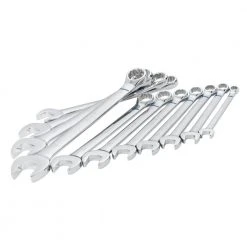 Kobalt Combination Wrenches & Sets 11-Piece Set 12-point Metric Standard Combination Wrench Set