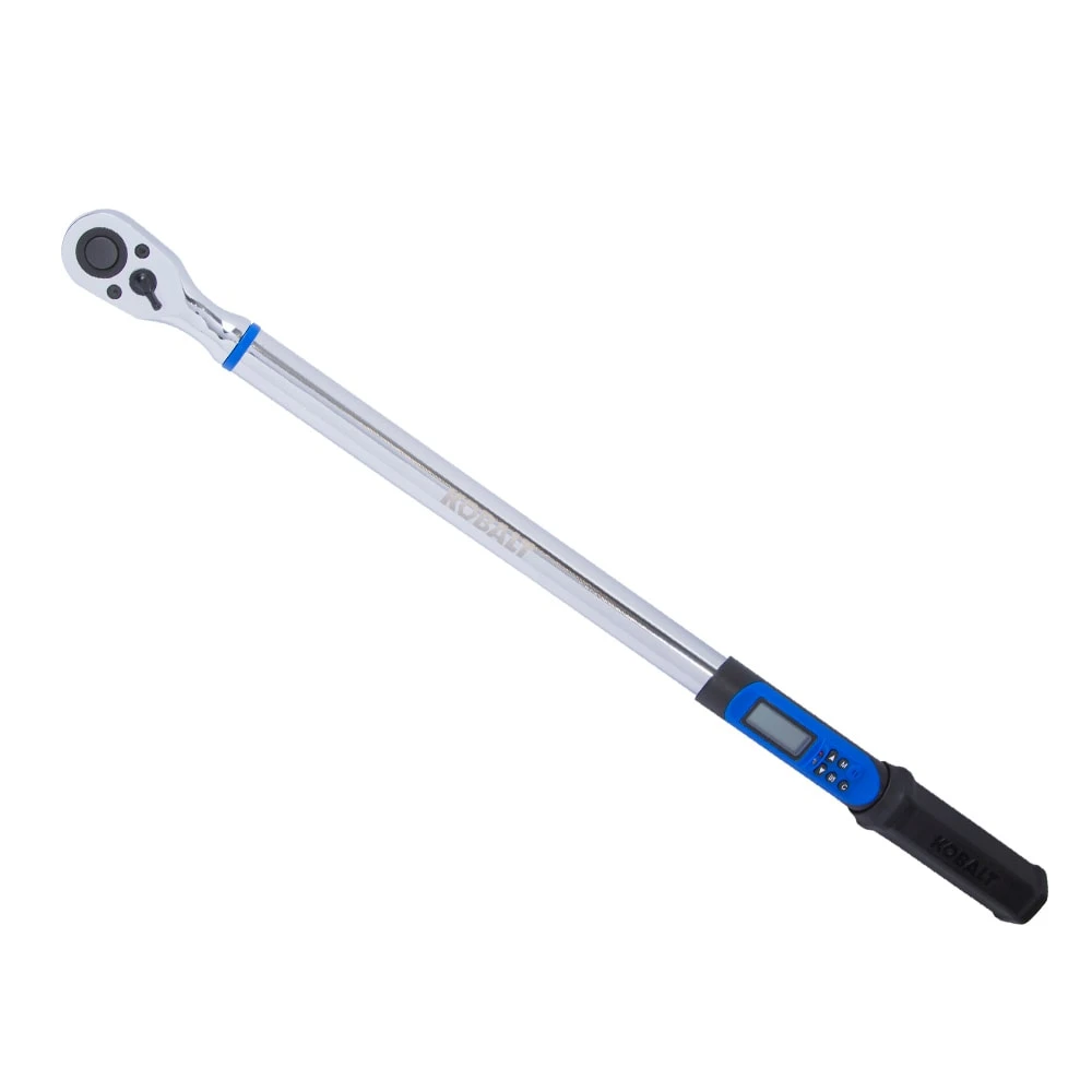 Kobalt Torque Wrenches 1/2-in Drive Digital Torque Wrench (12.5-ft lb to 250-ft lb) 1 Kobalt Torque Wrenches 1/2-in Drive Digital Torque Wrench (12.5-ft lb to 250-ft lb)