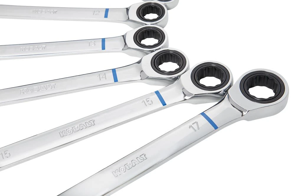 Kobalt Ratchet Wrenches & Sets 7-Piece Set 12-Point Metric Ratchet Wrench Set 2 Kobalt Ratchet Wrenches & Sets 7-Piece Set 12-Point Metric Ratchet Wrench Set - Image 2