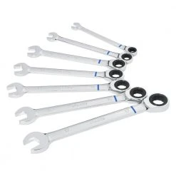 Kobalt Ratchet Wrenches & Sets 7-Piece Set 12-Point Metric Ratchet Wrench Set