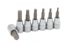 Kobalt Driver Sockets & Sets 7-Piece 3/8-in Drive Set Hex Bit Standard (SAE) Driver Socket Set