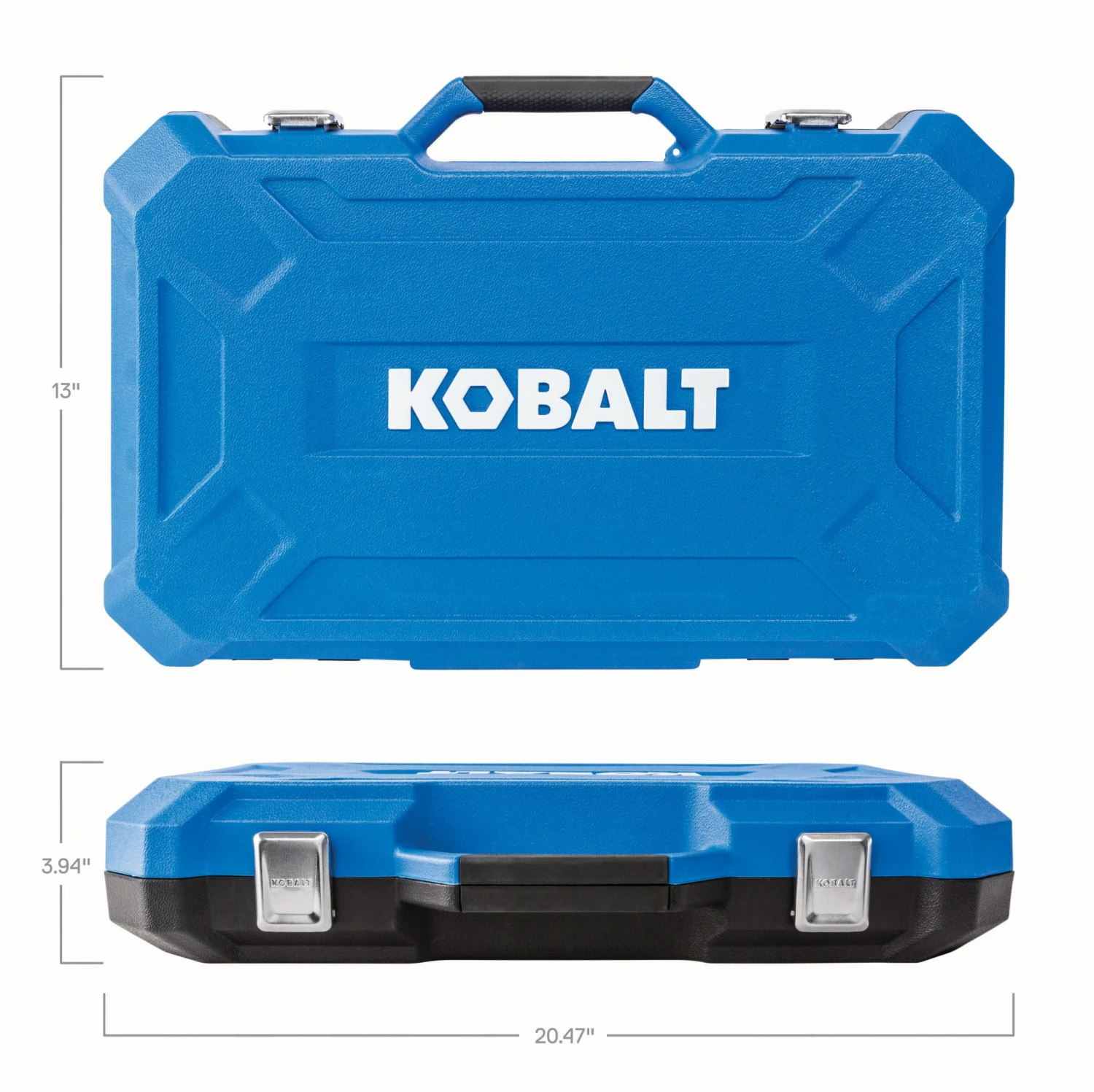 Kobalt Mechanics Tool Sets 154-Piece Standard (SAE) and Metric Combination Polished Chrome Mechanics Tool Set (1/4-in; 3/8-in) 11 Kobalt Mechanics Tool Sets 154-Piece Standard (SAE) and Metric Combination Polished Chrome Mechanics Tool Set (1/4-in; 3/8-in) - Image 11