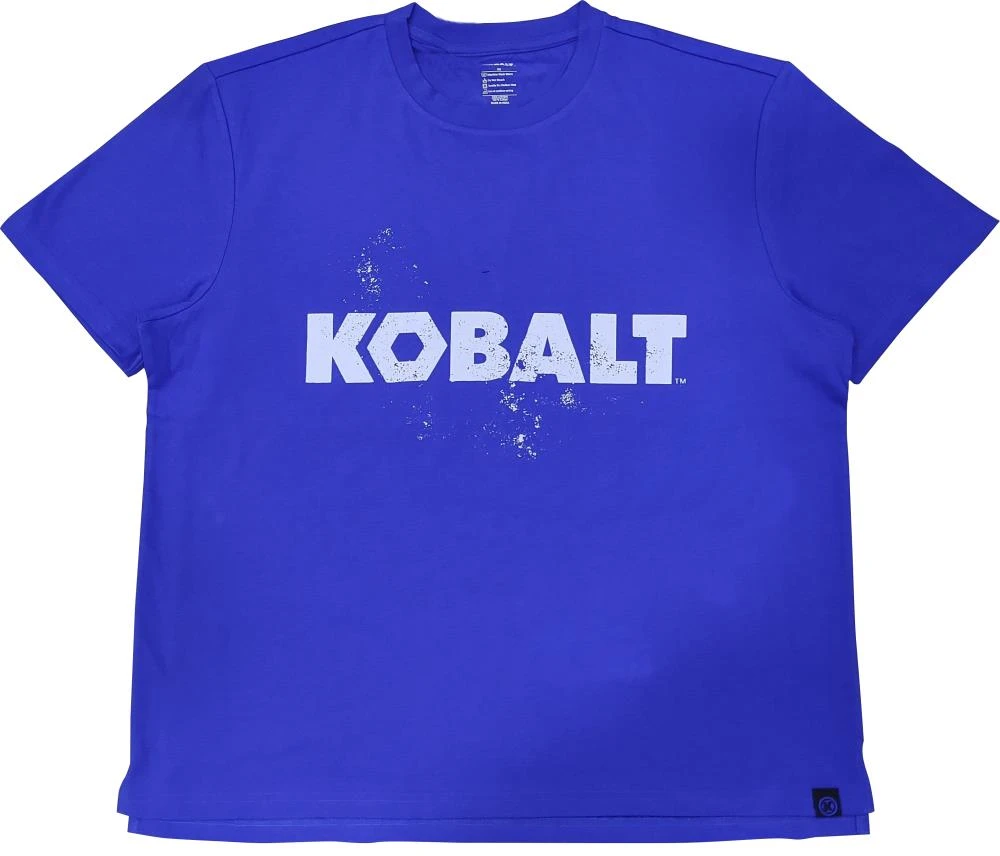Kobalt Work Shirts Men's XX-Large Textured Cotton Short sleeve Graphic T-shirt Work Shirt 1 Kobalt Work Shirts Men's XX-Large Textured Cotton Short sleeve Graphic T-shirt Work Shirt