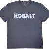 Kobalt Work Shirts Men's XX-Large Textured Cotton Short sleeve Graphic T-shirt Work Shirt