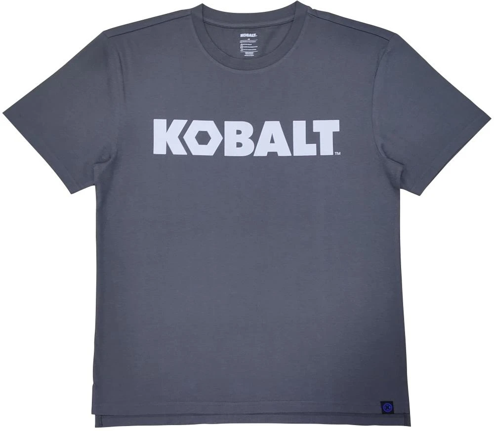 Kobalt Work Shirts Men's XX-Large Textured Cotton Short sleeve Graphic T-shirt Work Shirt 1 Kobalt Work Shirts Men's XX-Large Textured Cotton Short sleeve Graphic T-shirt Work Shirt
