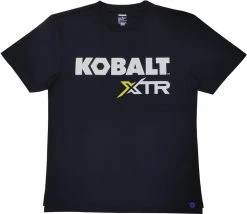 Kobalt Work Shirts Men's X-Large Textured Cotton Short sleeve Graphic T-shirt Work Shirt