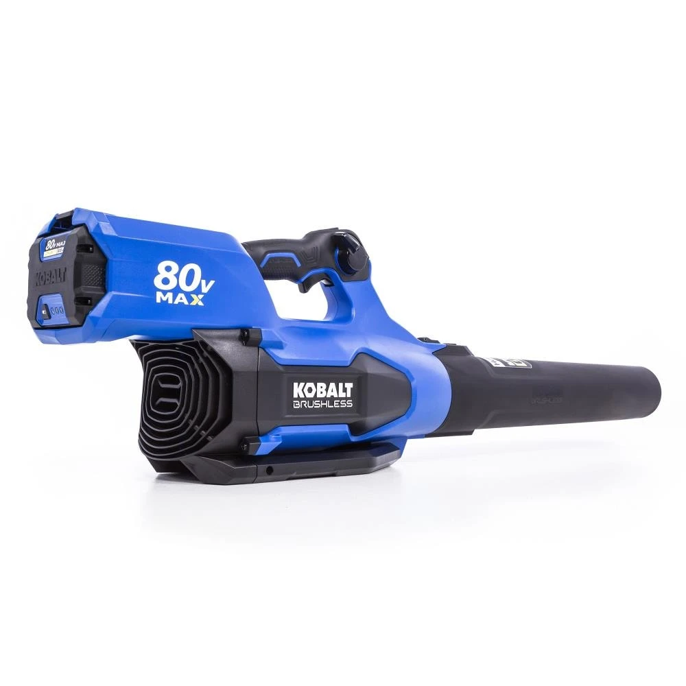 Kobalt Cordless Electric Leaf Blowers 80-volt Max 630-CFM Brushless Handheld Cordless Electric Leaf Blower 2.5 Ah (Battery & Charger Included) 2 Kobalt Cordless Electric Leaf Blowers 80-volt Max 630-CFM Brushless Handheld Cordless Electric Leaf Blower 2.5 Ah (Battery & Charger Included) - Image 2