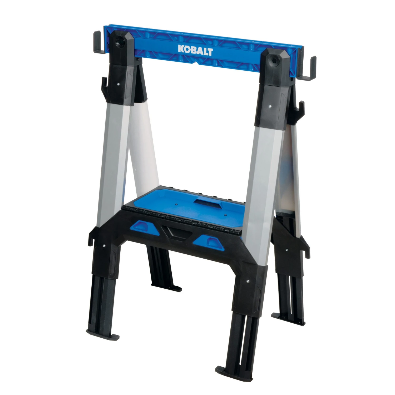 Kobalt Saw Horses 30.63-in W x 33.5-in H Adjustable Pp and Steel Construction Saw Horse (1000-lb Capacity) 1 Kobalt Saw Horses 30.63-in W x 33.5-in H Adjustable Pp and Steel Construction Saw Horse (1000-lb Capacity)