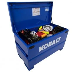 Kobalt Jobsite Boxes 24-in W x 48-in L x 28-in Steel Jobsite Box -Daily Home Tools Hub 41926770