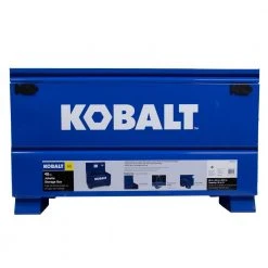 Kobalt Jobsite Boxes 24-in W x 48-in L x 28-in Steel Jobsite Box -Daily Home Tools Hub 41926771