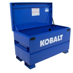 Kobalt Jobsite Boxes 24-in W x 48-in L x 28-in Steel Jobsite Box -Daily Home Tools Hub 41926773