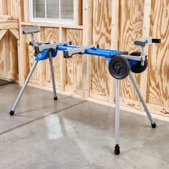 Kobalt Saw Stands Steel Adjustable Rolling Miter Saw Stand -Daily Home Tools Hub 41973218