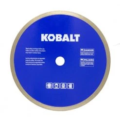 Kobalt Diamond Saw Blades 7-in Glass Tile Diamond Blade -Daily Home Tools Hub 42129206