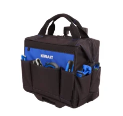 Kobalt Tool Bags Blue Black Polyester 14-in Rolling Tool Bag -Daily Home Tools Hub 42143578 scaled