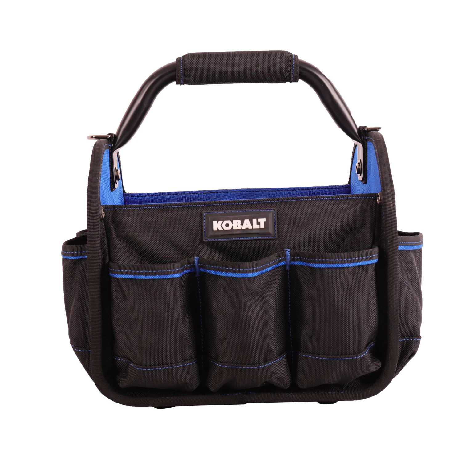 Kobalt Tool Bags Blue Black Polyester 12-in Tool Tote 4 Kobalt Tool Bags Blue Black Polyester 12-in Tool Tote - Image 4