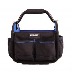 Kobalt Tool Bags Blue Black Polyester 12-in Tool Tote 14 Kobalt Tool Bags Blue Black Polyester 12-in Tool Tote -Daily Home Tools Hub 42143650