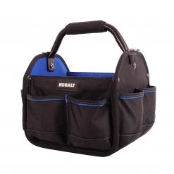 Kobalt Tool Bags Blue Black Polyester 12-in Tool Tote 15 Kobalt Tool Bags Blue Black Polyester 12-in Tool Tote -Daily Home Tools Hub 42143651