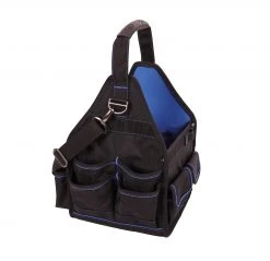 Kobalt Tool Bags Blue Black Polyester 10-in Electrician's Tote 13 Kobalt Tool Bags Blue Black Polyester 10-in Electrician's Tote -Daily Home Tools Hub 42143870