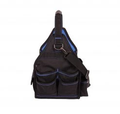 Kobalt Tool Bags Blue Black Polyester 10-in Electrician's Tote 12 Kobalt Tool Bags Blue Black Polyester 10-in Electrician's Tote -Daily Home Tools Hub 42143877
