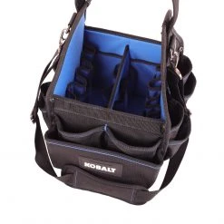 Kobalt Tool Bags Blue Black Polyester 10-in Electrician's Tote 14 Kobalt Tool Bags Blue Black Polyester 10-in Electrician's Tote -Daily Home Tools Hub 42143880