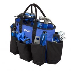 Kobalt Tool Bags Blue Black Polyester 14-in Tool Bag 6 Kobalt Tool Bags Blue Black Polyester 14-in Tool Bag -Daily Home Tools Hub 42143959