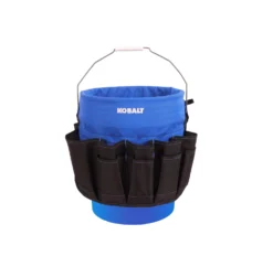Kobalt Tool Bags Blue Black Polyester 12-in 5-Gallon Bucket Organizer -Daily Home Tools Hub 42144072 scaled