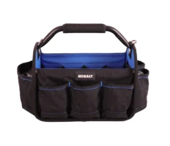 Kobalt Tool Bags Blue Black Polyester 15-in Tool Tote -Daily Home Tools Hub 42144077 scaled