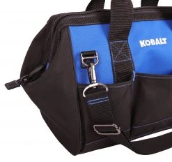 Kobalt Tool Bags Blue Black Polyester 15-in Tool Bag -Daily Home Tools Hub 42144133