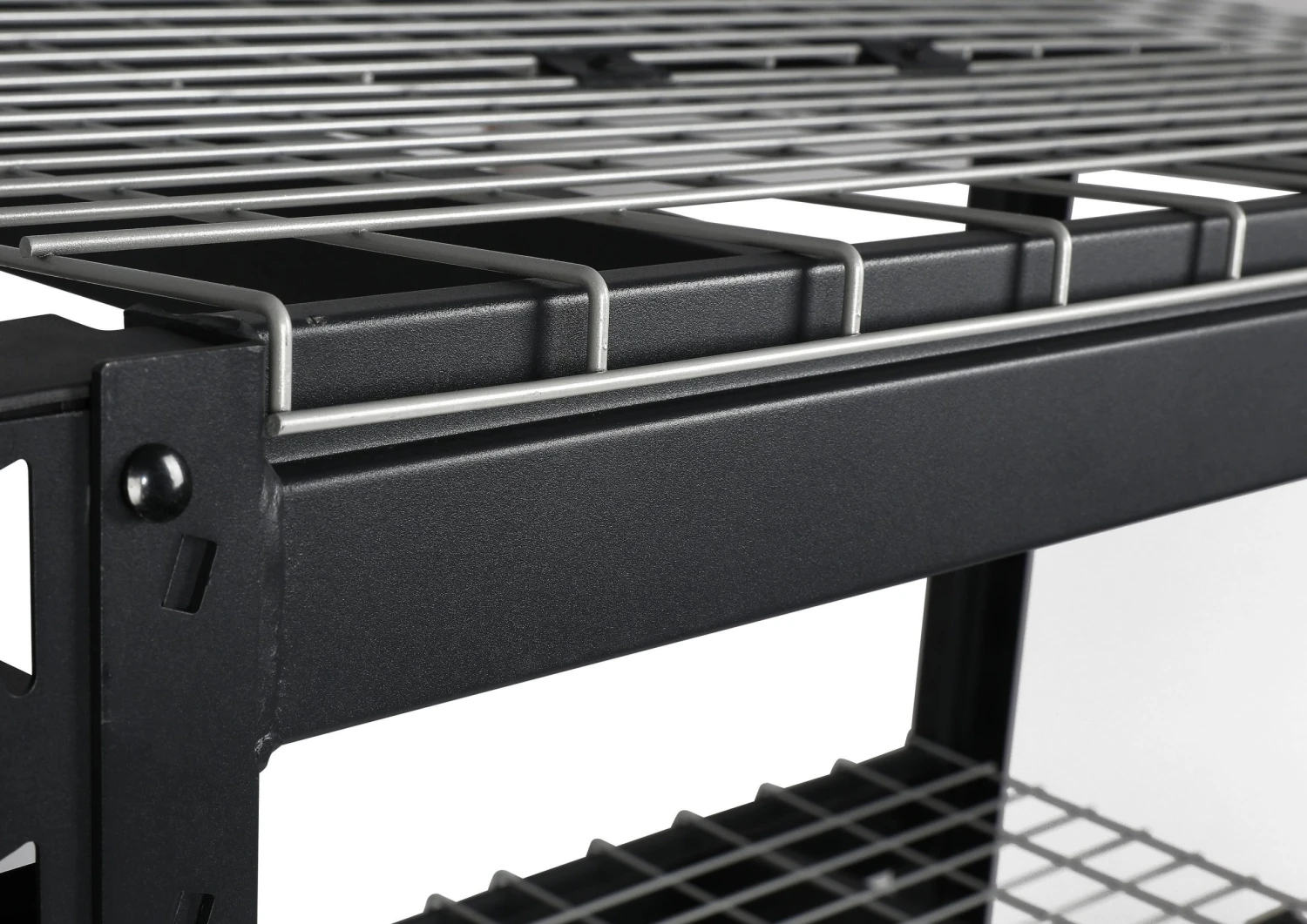 Kobalt Freestanding Shelving Units 77-in W x 24-in D x 72-in H 4-Tier Heavy Duty Steel Utility 4 Kobalt Freestanding Shelving Units 77-in W x 24-in D x 72-in H 4-Tier Heavy Duty Steel Utility - Image 4