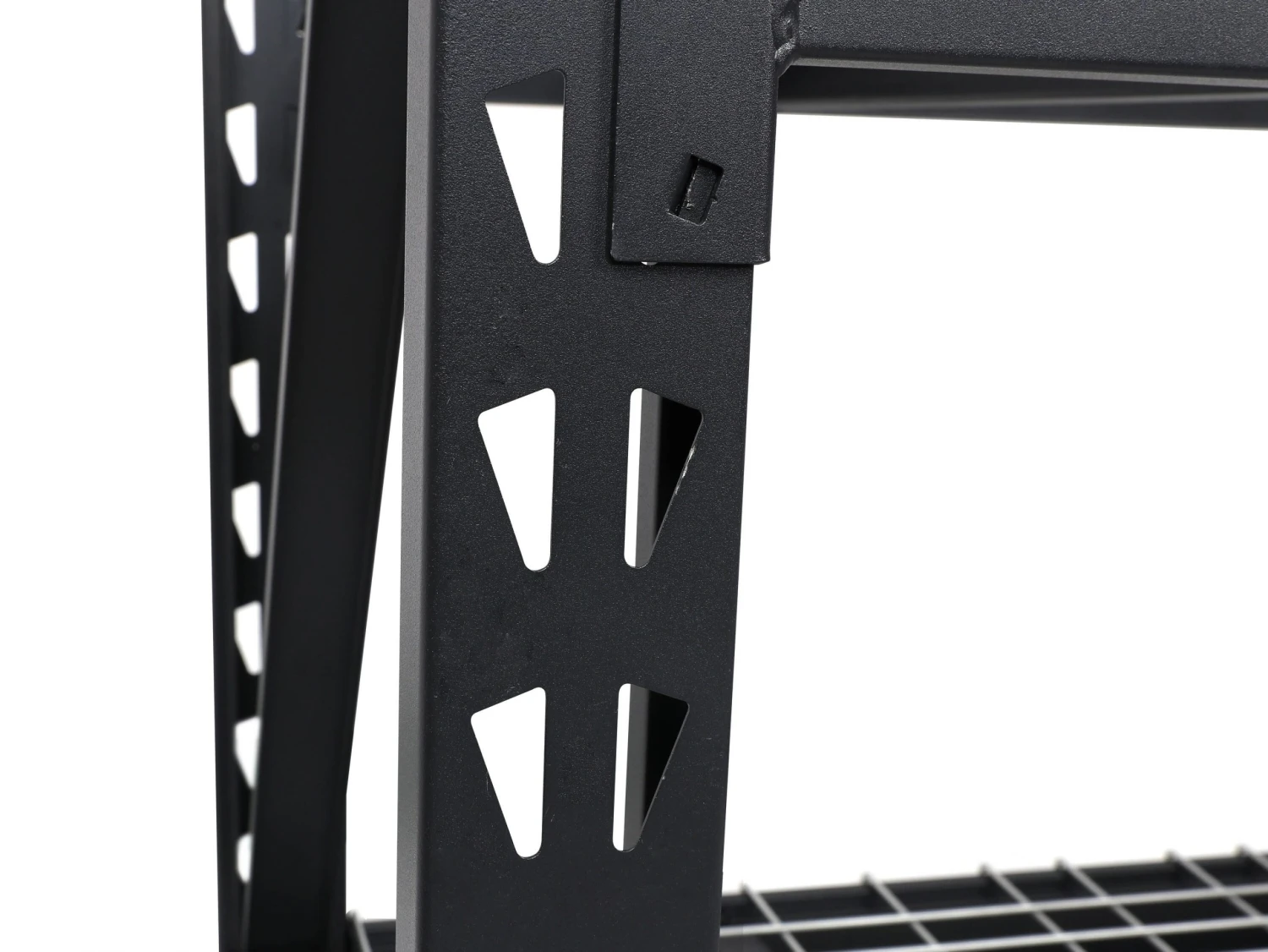 Kobalt Freestanding Shelving Units 84-in W x 24-in D x 84-in H 4-Tier Heavy Duty Steel Utility Shelving Unit 7 Kobalt Freestanding Shelving Units 84-in W x 24-in D x 84-in H 4-Tier Heavy Duty Steel Utility Shelving Unit - Image 7