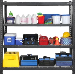 Kobalt Freestanding Shelving Units 84-in W x 24-in D x 84-in H 4-Tier Heavy Duty Steel Utility Shelving Unit 17 Kobalt Freestanding Shelving Units 84-in W x 24-in D x 84-in H 4-Tier Heavy Duty Steel Utility Shelving Unit -Daily Home Tools Hub 42193288 scaled