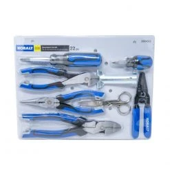 Kobalt Wire Strippers, Crimpers & Cutters Electrician's Tool Kit -Daily Home Tools Hub 42198242