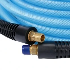 Kobalt Air Compressor Hoses 3/8-in Kink Free 50-ft Triple Hybrid Air Hose -Daily Home Tools Hub 42208603