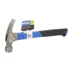 Kobalt Hammers 100-year anniversary 20-oz Smooth Face Steel Head Fiberglass Claw Hammer 12 Kobalt Hammers 100-year anniversary 20-oz Smooth Face Steel Head Fiberglass Claw Hammer -Daily Home Tools Hub 42213090
