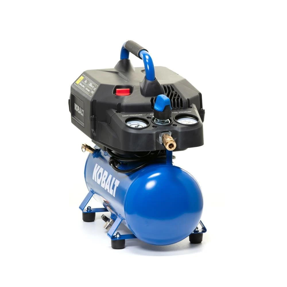 Kobalt Air Compressors 3-Gallon Single Stage Portable Corded Electric Hot Dog Air Compressor 4 Kobalt Air Compressors 3-Gallon Single Stage Portable Corded Electric Hot Dog Air Compressor - Image 4