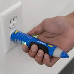 Kobalt Test Meters 250 Amp 1000-Volt Analog Voltage/Continuity Tester Voltage Meter -Daily Home Tools Hub 42372989