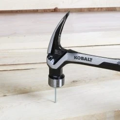 Kobalt Hammers 16-oz Smooth Face Steel Head Steel Claw Hammer 15 Kobalt Hammers 16-oz Smooth Face Steel Head Steel Claw Hammer -Daily Home Tools Hub 42377283