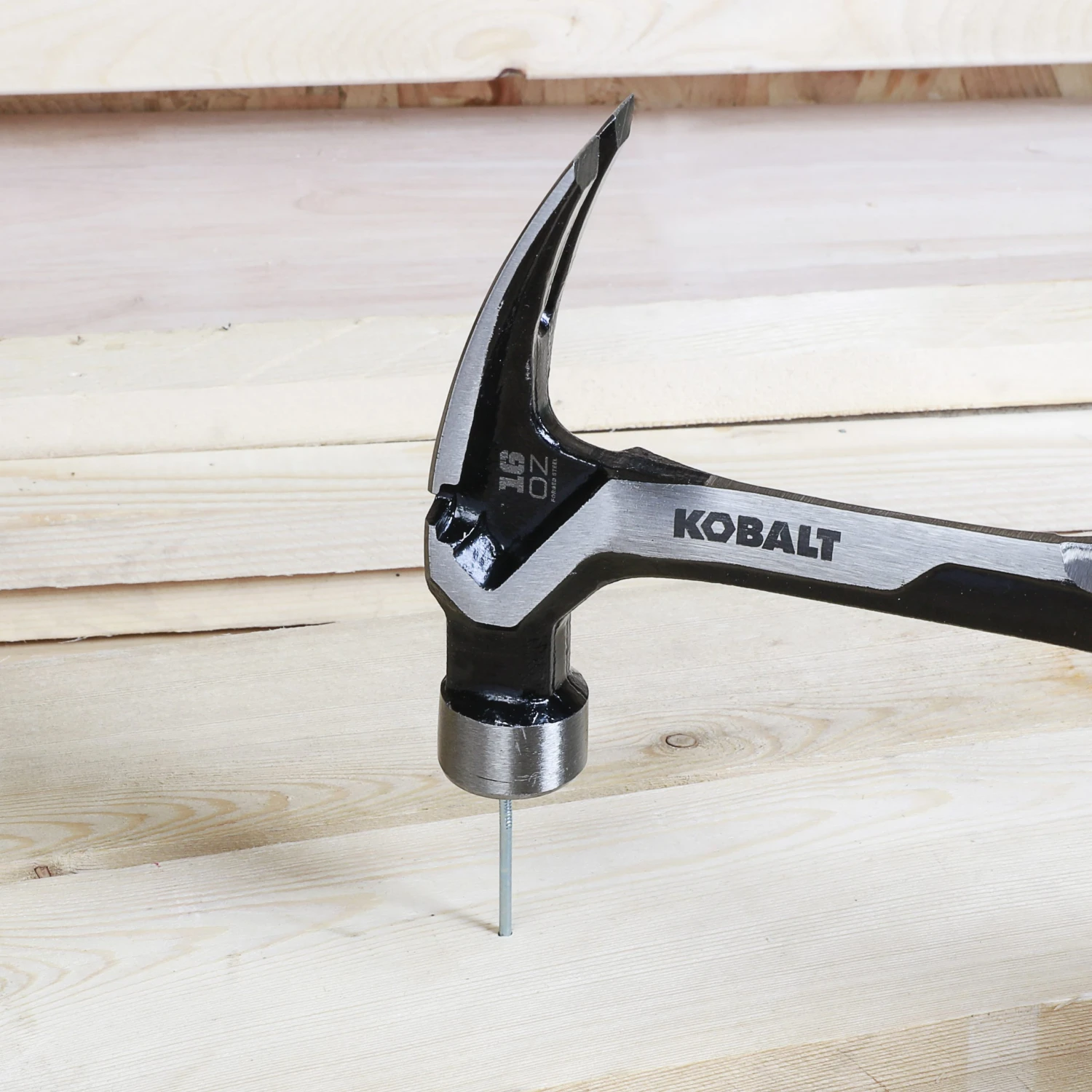 Kobalt Hammers 16-oz Smooth Face Steel Head Steel Claw Hammer 6 Kobalt Hammers 16-oz Smooth Face Steel Head Steel Claw Hammer - Image 6