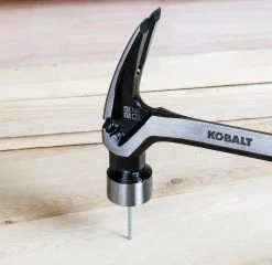Kobalt Hammers 22-oz Milled Face Steel Head Steel Claw Hammer 16 Kobalt Hammers 22-oz Milled Face Steel Head Steel Claw Hammer -Daily Home Tools Hub 42381612