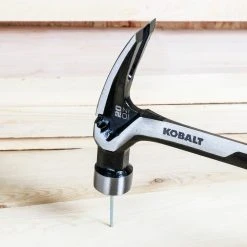 Kobalt Hammers 20-oz Smooth Face Steel Head Steel Claw Hammer 17 Kobalt Hammers 20-oz Smooth Face Steel Head Steel Claw Hammer -Daily Home Tools Hub 42382295