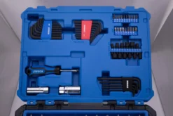Kobalt Mechanics Tool Sets 250-Piece Standard (SAE) and Metric Combination Polished Chrome Mechanics Tool Set (1/4-in; 3/8-in) -Daily Home Tools Hub 42394145 scaled