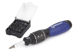 Kobalt Screwdrivers 32-Piece Rubber Handle Magnetic Ratcheting Set Multi-bit Screwdriver Set