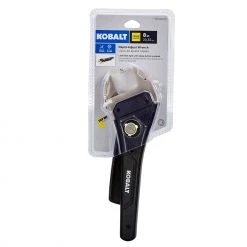 Kobalt Adjustable Wrenches Rapid adjust 8-in Steel and Plastic Adjustable Wrench 10 Kobalt Adjustable Wrenches Rapid adjust 8-in Steel and Plastic Adjustable Wrench -Daily Home Tools Hub 42581322