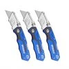 Kobalt Utility Knives Kobalt 3pk Lockback knife set 18mm 3-Blade Folding Utility Knife