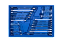 Kobalt Mechanics Tool Sets 250-Piece Standard (SAE) and Metric Combination Polished Chrome Mechanics Tool Set (1/4-in; 3/8-in) -Daily Home Tools Hub 42702394 scaled