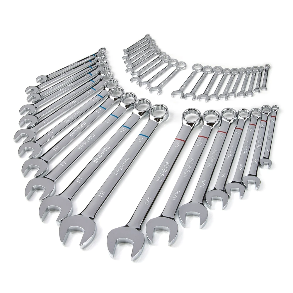 Kobalt Mechanics Tool Sets 300-Piece Standard (SAE) and Metric Combination Polished Chrome Mechanics Tool Set (1/4-in; 3/8-in) 11 Kobalt Mechanics Tool Sets 300-Piece Standard (SAE) and Metric Combination Polished Chrome Mechanics Tool Set (1/4-in; 3/8-in) - Image 11