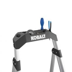 Kobalt Step Stools 2-Step 250-lb Capacity Aluminum Foldable Step Stool 19 Kobalt Step Stools 2-Step 250-lb Capacity Aluminum Foldable Step Stool -Daily Home Tools Hub 43350867