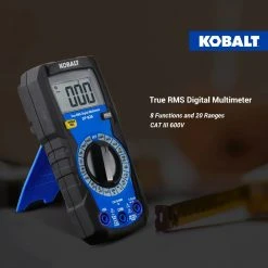 Kobalt Test Meters 10 Amp 50-1000v Digital Specialty Meter (Battery Included) -Daily Home Tools Hub 43488961