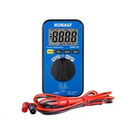 Kobalt Test Meters 0.2 Amp 600V Digital Multimeter (Battery Included) 13 Kobalt Test Meters 0.2 Amp 600V Digital Multimeter (Battery Included) -Daily Home Tools Hub 43489078