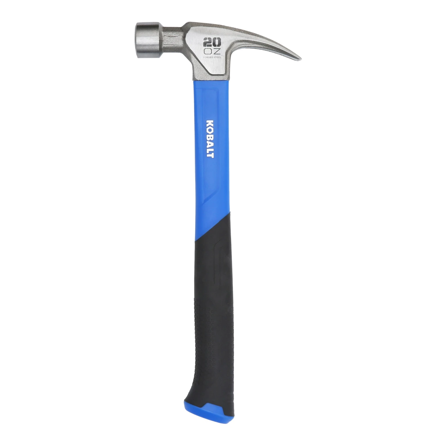 Kobalt Hammers 20-oz Smooth Face Steel Head Fiberglass Claw Hammer 3 Kobalt Hammers 20-oz Smooth Face Steel Head Fiberglass Claw Hammer - Image 3
